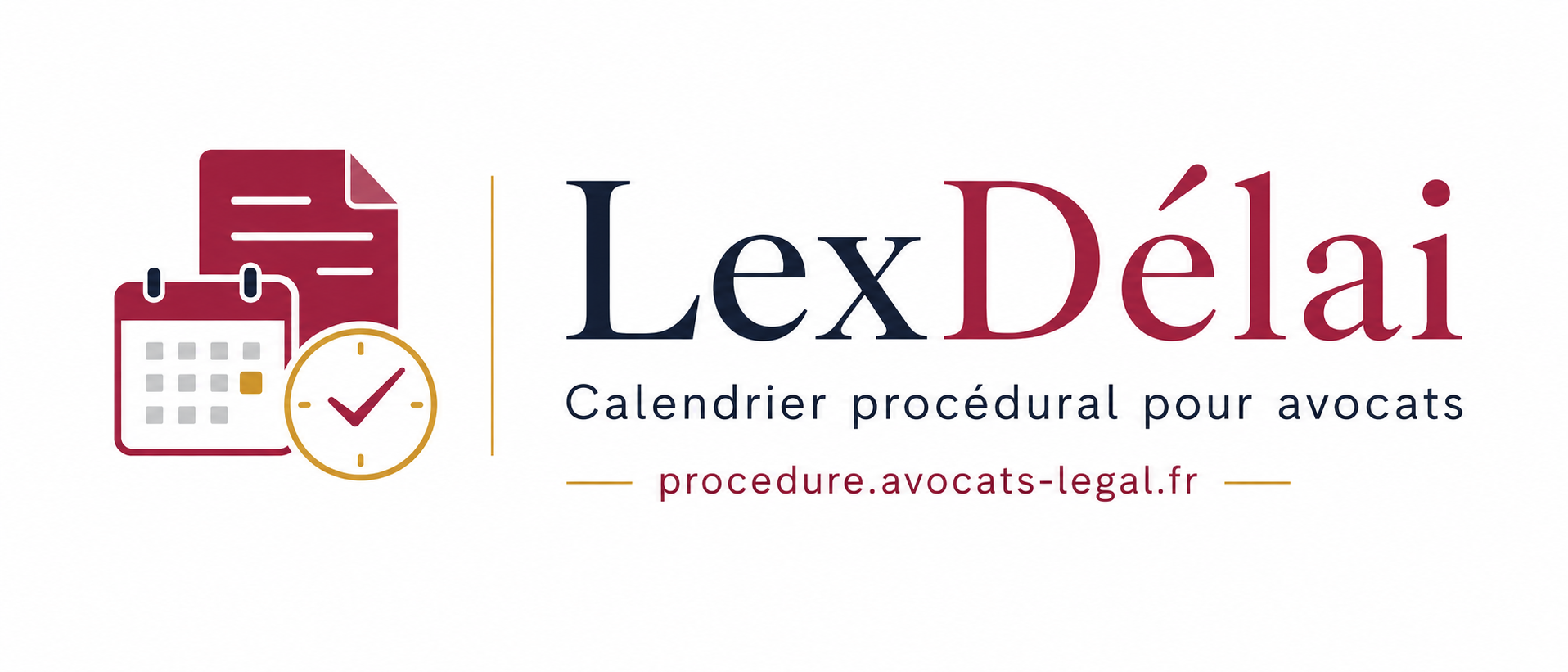 LexDélai - Calendrier procédural pour avocats